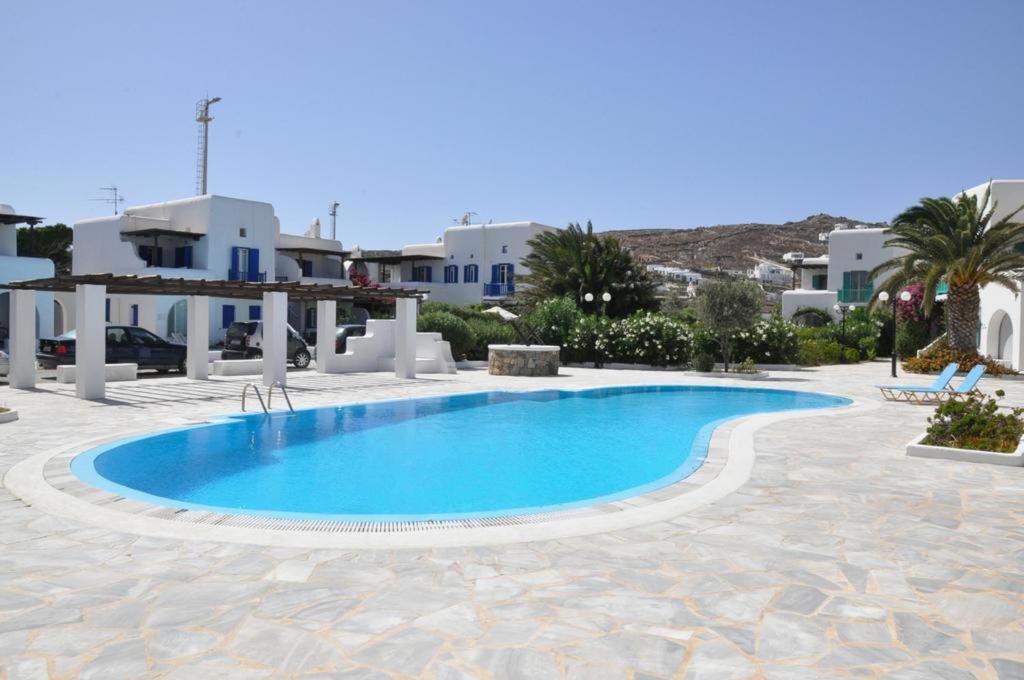 Ornos Mykonos 2 Bedroom House With Swimming Pool エクステリア 写真